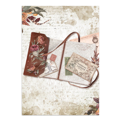 Stamperia Our Way Junk Journal Stickers, Backgrounds, Cut-Outs