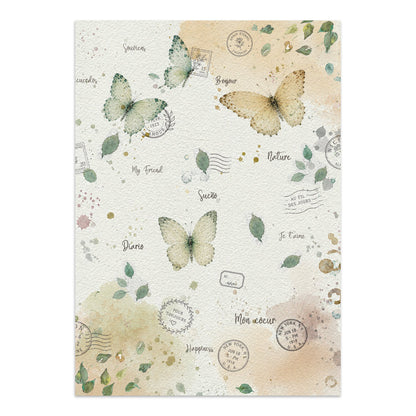 Stamperia Flowers and Poems Junk Journal Stickers, Backgrounds, Cut-Outs