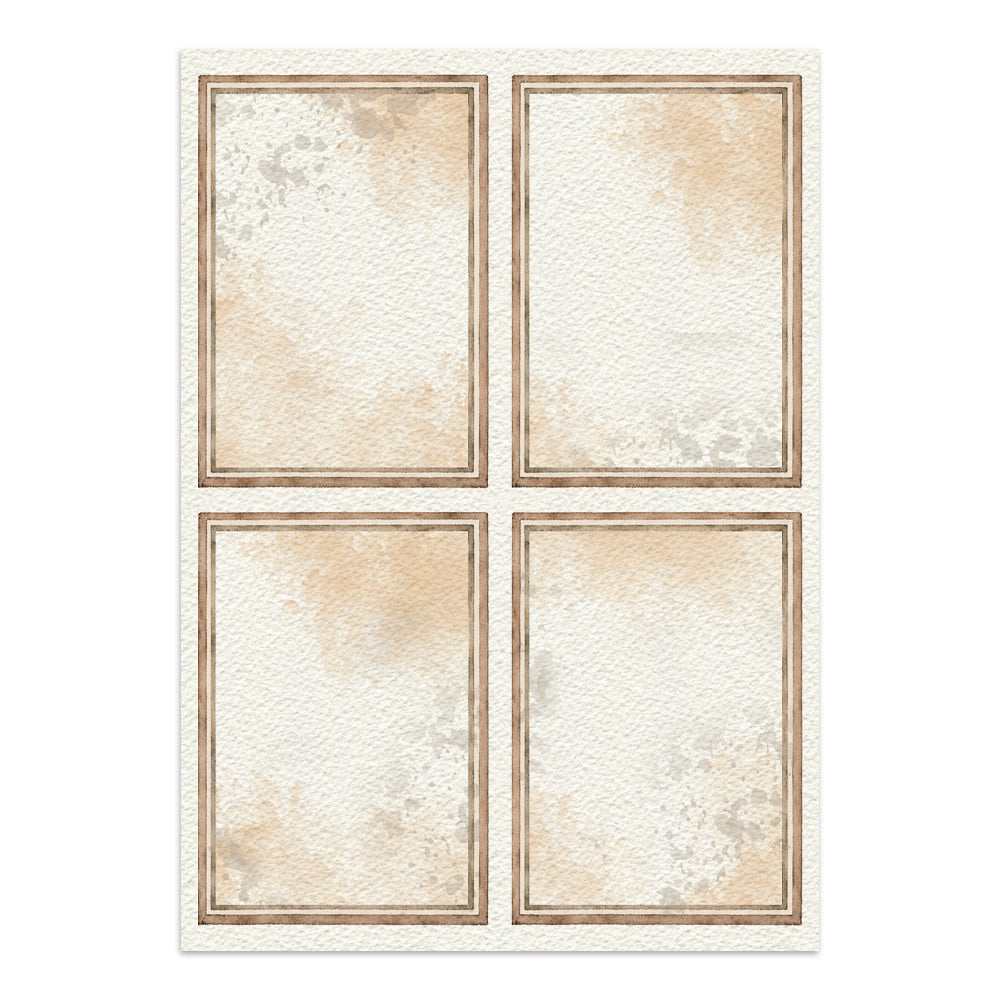 Stamperia Flowers and Poems Junk Journal Stickers, Backgrounds, Cut-Outs