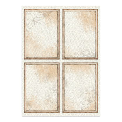 Stamperia Flowers and Poems Junk Journal Stickers, Backgrounds, Cut-Outs