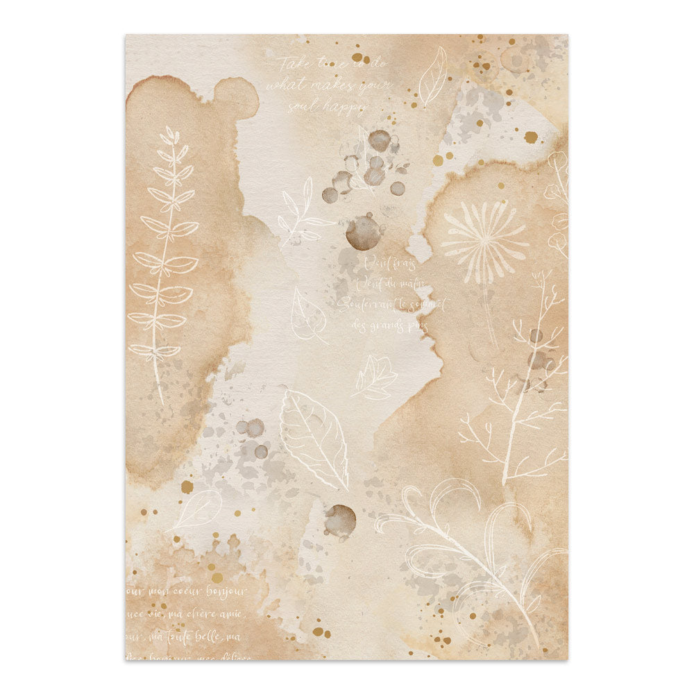 Stamperia Flowers and Poems Junk Journal Stickers, Backgrounds, Cut-Outs