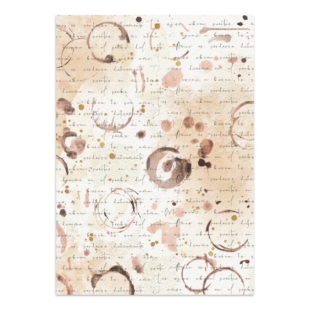 Stamperia Flowers and Poems Junk Journal Stickers, Backgrounds, Cut-Outs