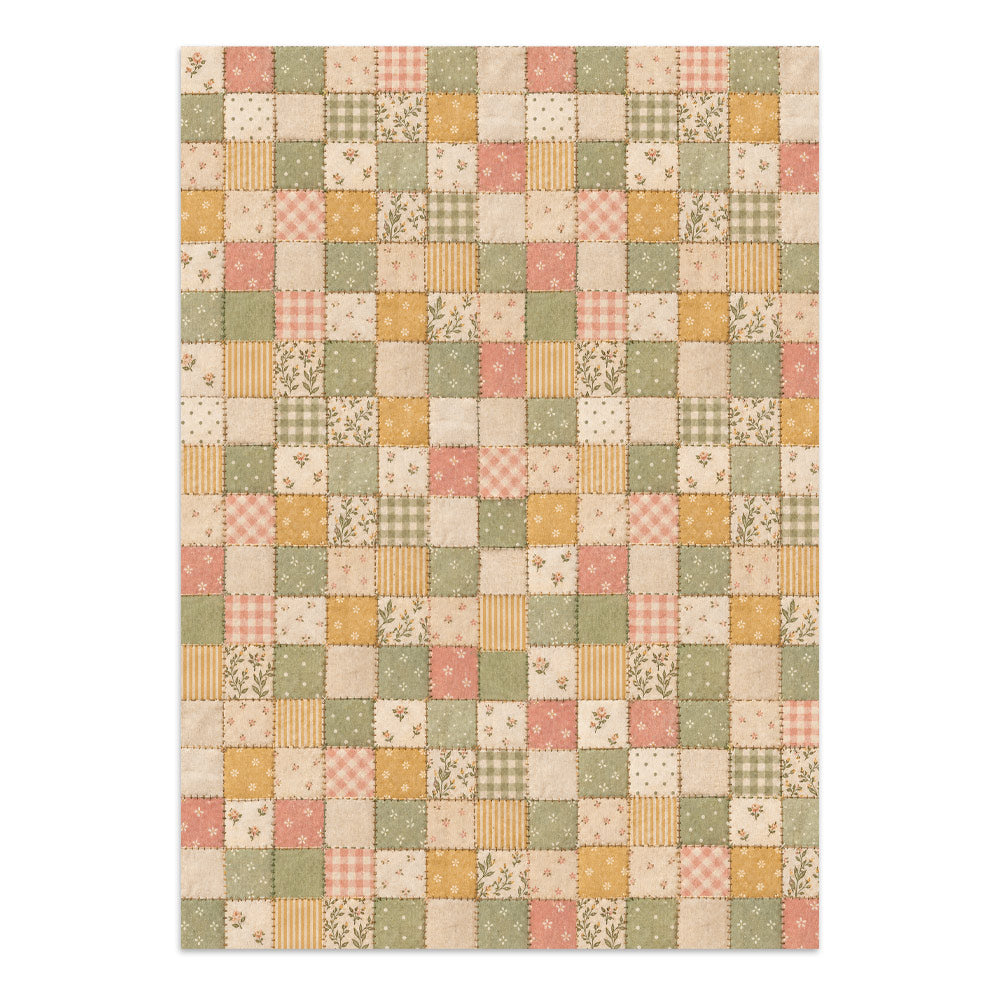 Stamperia CozyFamily Junk Journal Stickers, Backgrounds, Cut-Outs