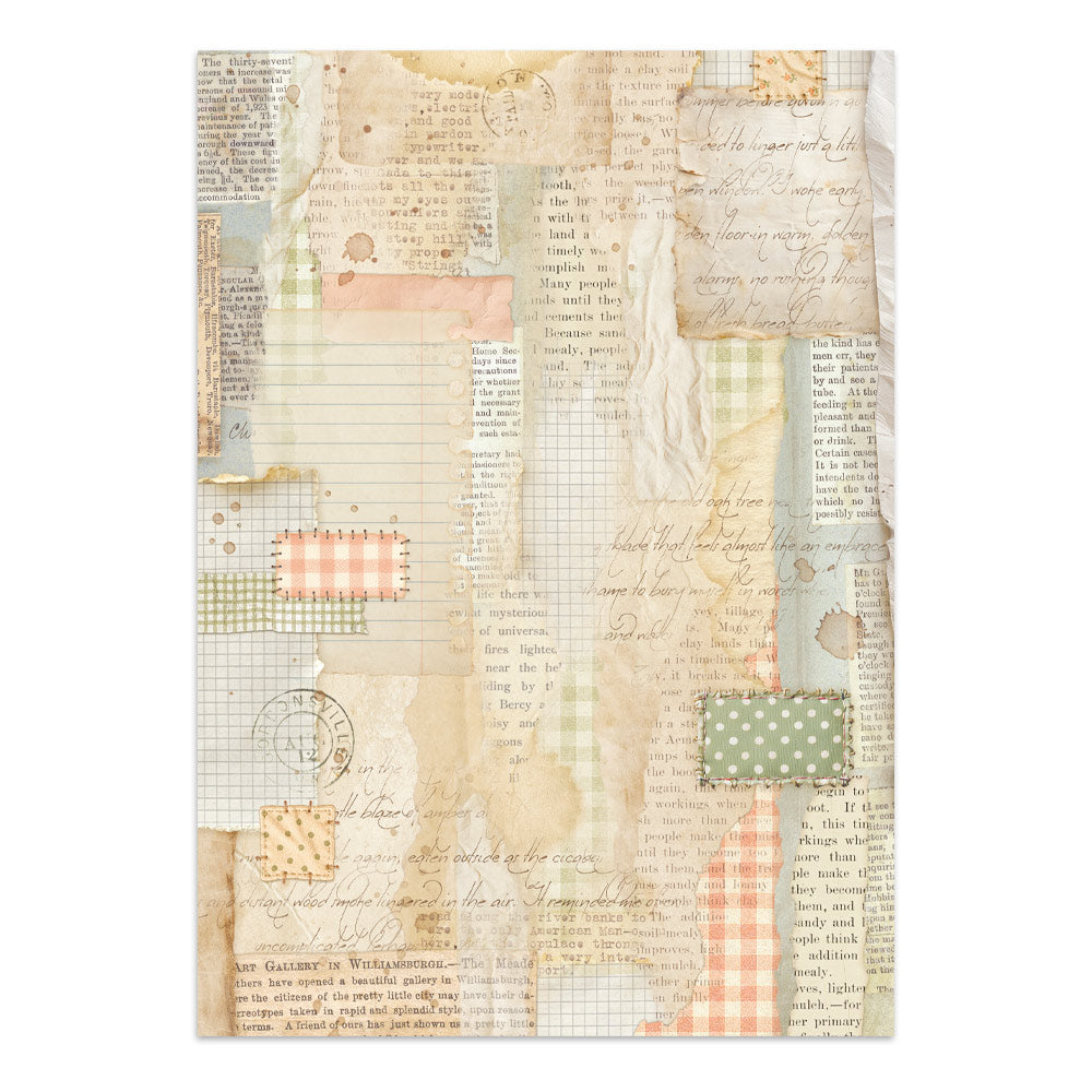 Stamperia CozyFamily Junk Journal Stickers, Backgrounds, Cut-Outs