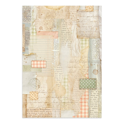 Stamperia CozyFamily Junk Journal Stickers, Backgrounds, Cut-Outs