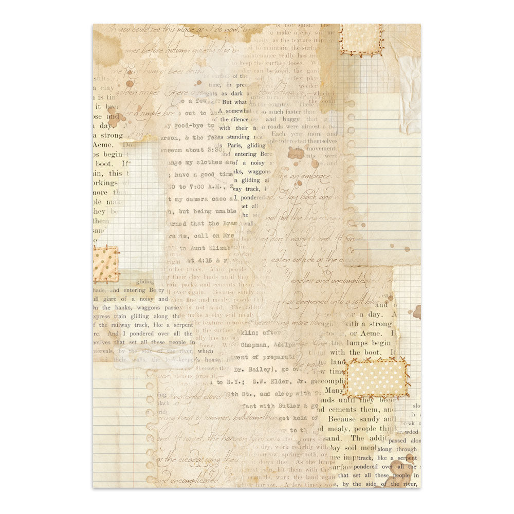 Stamperia CozyFamily Junk Journal Stickers, Backgrounds, Cut-Outs
