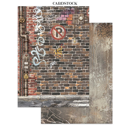 Stamperia Furry Friends 2 Junk Journal Stickers, Backgrounds, Cut-Outs by Antonis Tzanidakis