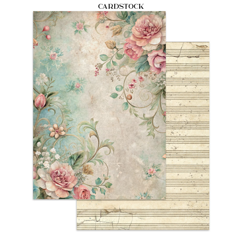Stamperia Symphony Junk Journal A5 Focus Points by Sara Alcobendas