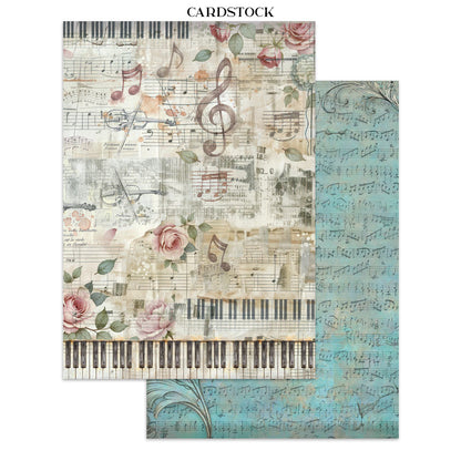 Stamperia Symphony Junk Journal A5 Focus Points by Sara Alcobendas