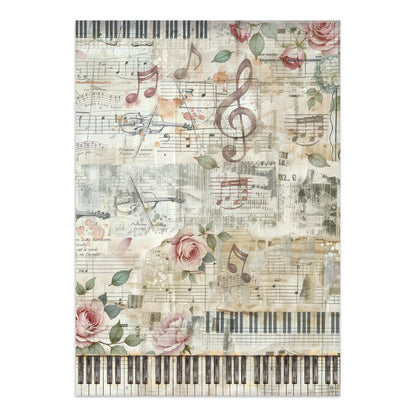 Stamperia Symphony Junk Journal A5 Focus Points by Sara Alcobendas