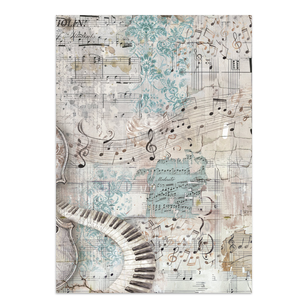 Stamperia Symphony Junk Journal A5 Focus Points by Sara Alcobendas