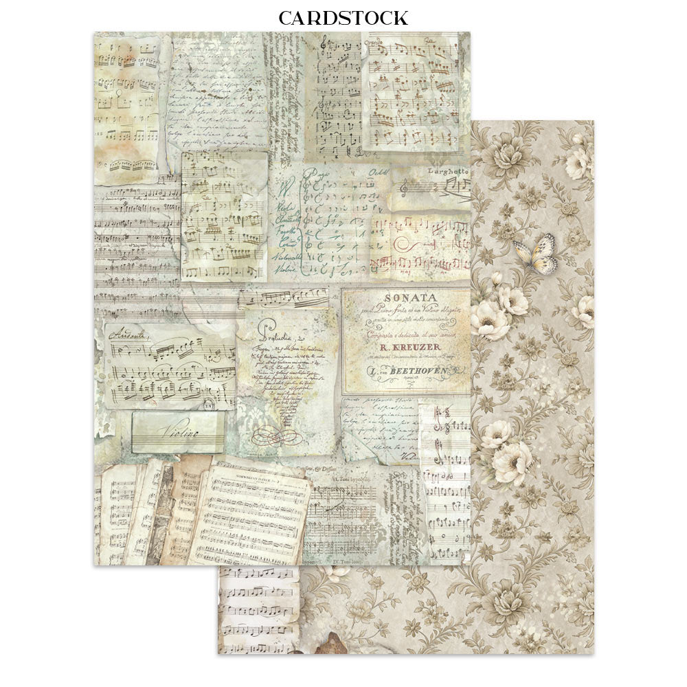 Stamperia Symphony Junk Journal A5 Focus Points by Sara Alcobendas