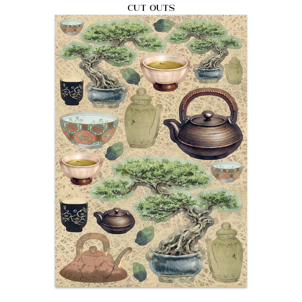 Stamperia Oriental Garden Junk Journal A5 Focus Points