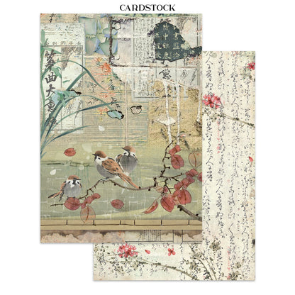 Stamperia Oriental Garden Junk Journal A5 Focus Points