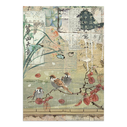 Stamperia Oriental Garden Junk Journal A5 Focus Points