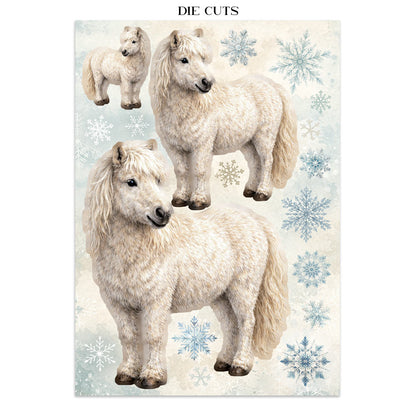 Stamperia White Christmas Junk Journal A5 Focus Points by Cristina Radovan
