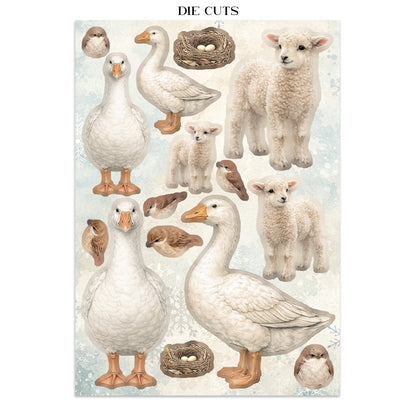 Stamperia White Christmas Junk Journal A5 Focus Points by Cristina Radovan