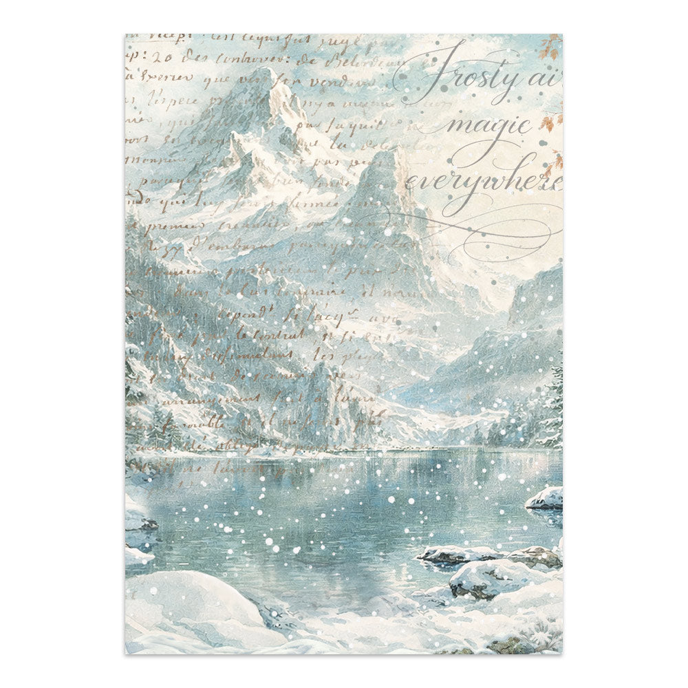 Stamperia White Christmas Junk Journal A5 Focus Points by Cristina Radovan
