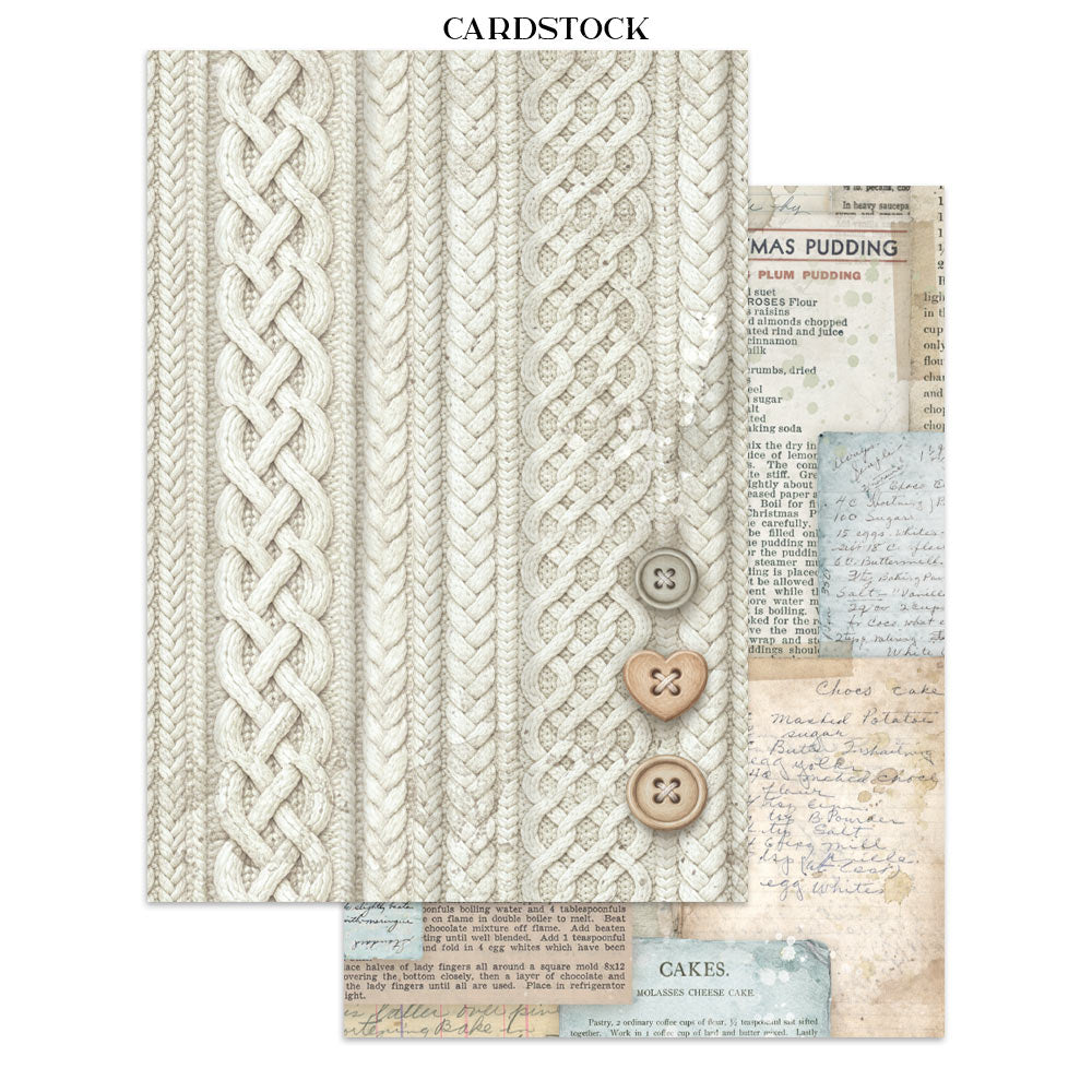 Stamperia White Christmas Junk Journal A5 Focus Points by Cristina Radovan