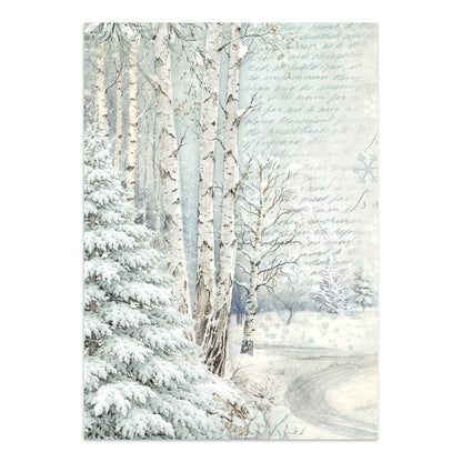 Stamperia White Christmas Junk Journal A5 Focus Points by Cristina Radovan