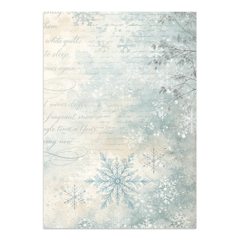 Stamperia White Christmas Junk Journal A5 Focus Points by Cristina Radovan