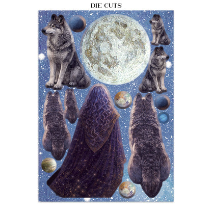 Stamperia Cosmos Junk Journal A5 Focus Points by Cristina Radovan