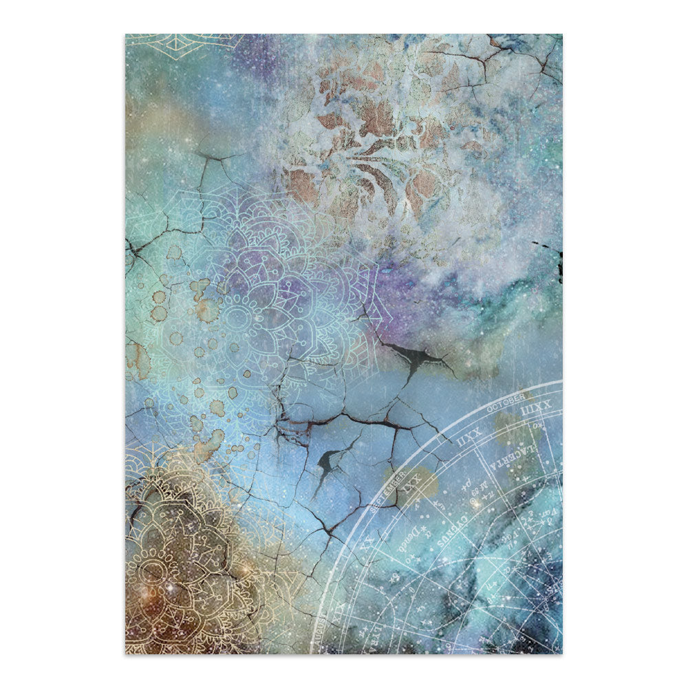 Stamperia Cosmos Junk Journal A5 Focus Points by Cristina Radovan