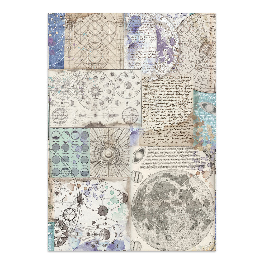 Stamperia Cosmos Junk Journal A5 Focus Points by Cristina Radovan