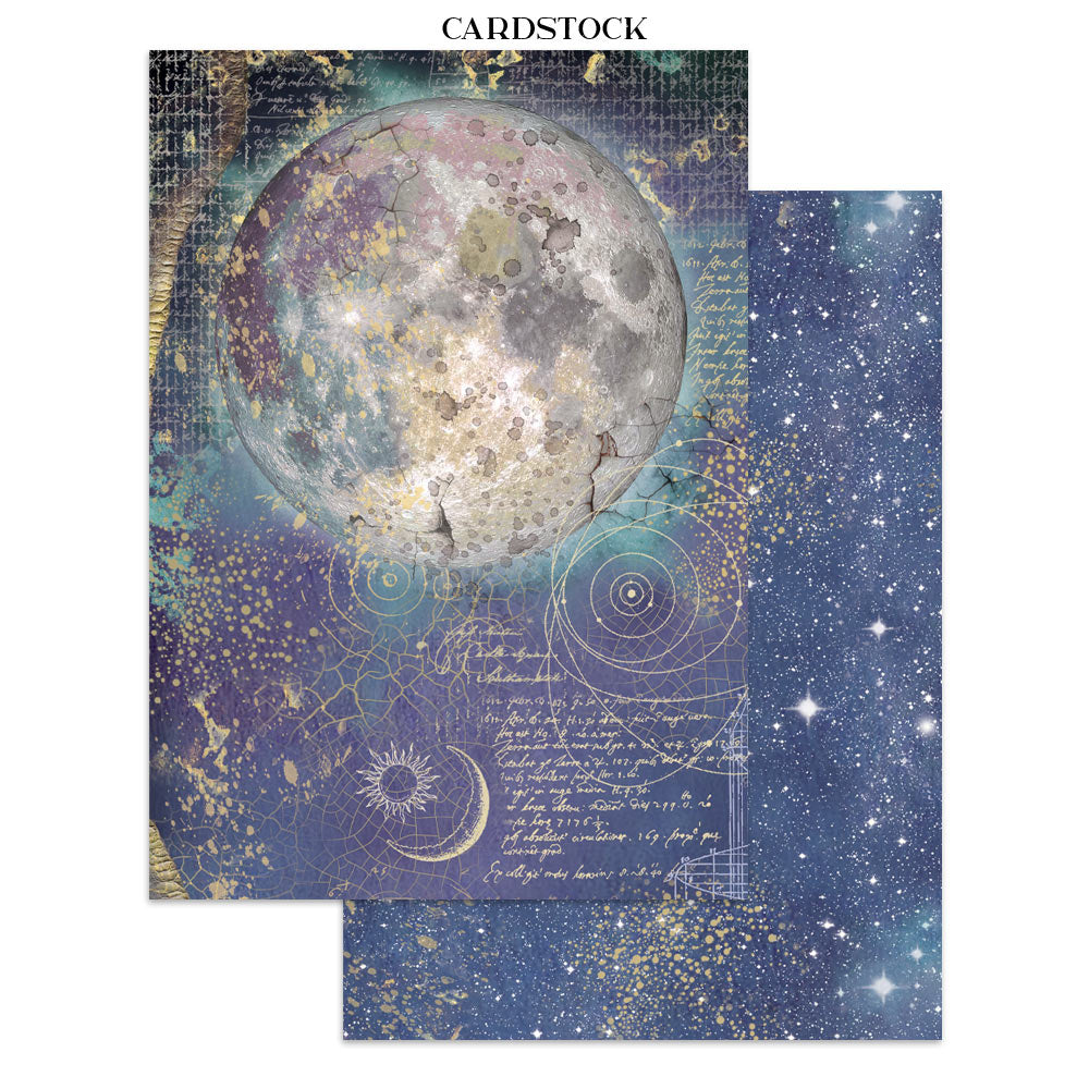 Stamperia Cosmos Junk Journal A5 Focus Points by Cristina Radovan