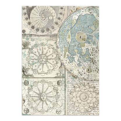 Stamperia Cosmos Junk Journal A5 Focus Points by Cristina Radovan