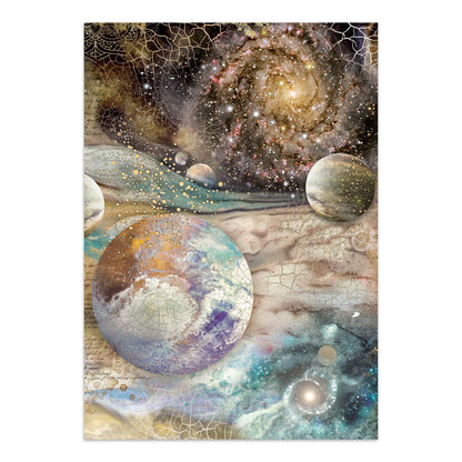Stamperia Cosmos Junk Journal A5 Focus Points by Cristina Radovan