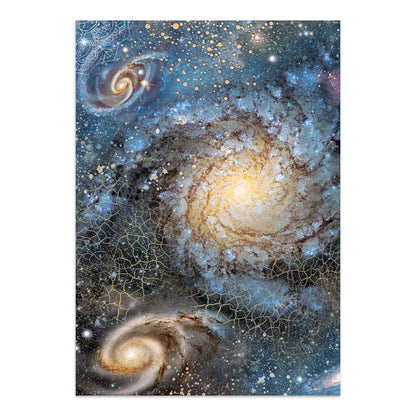 Stamperia Cosmos Junk Journal A5 Focus Points by Cristina Radovan