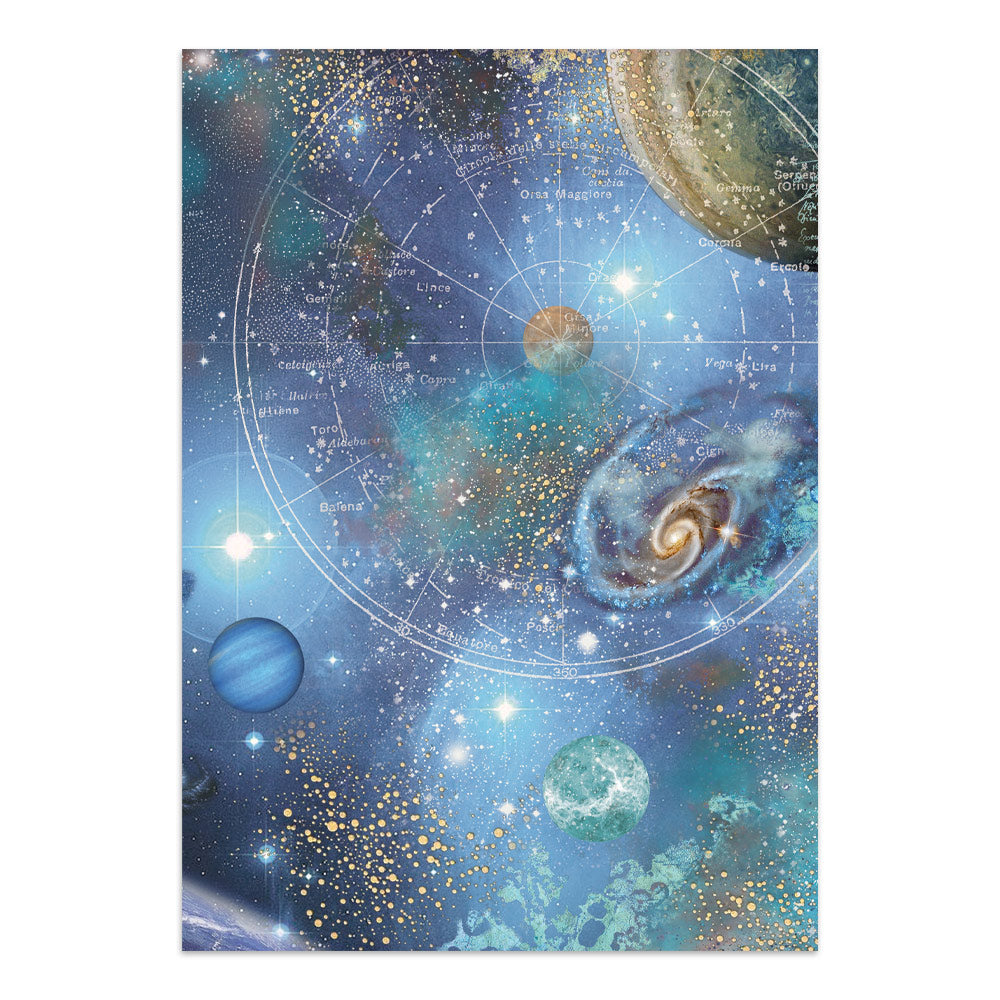 Stamperia Cosmos Junk Journal A5 Focus Points by Cristina Radovan