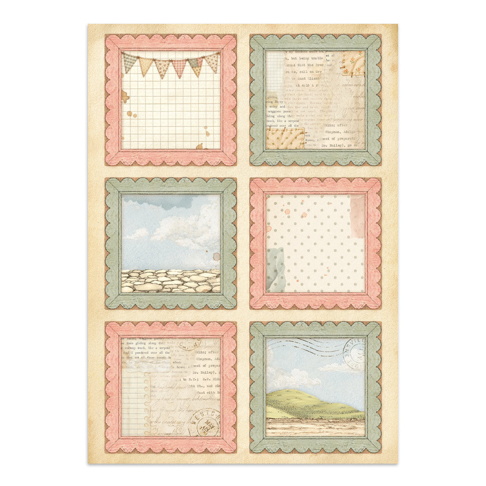 Stamperia CozyFamily Junk Journal A5 Focus Points