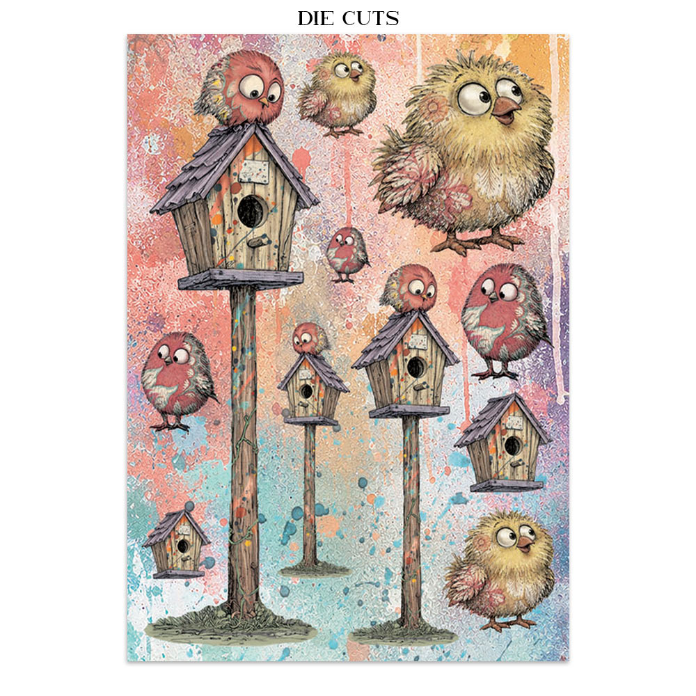 Stamperia Furry Friends 2 Junk Journal A5 Focus Points by Antonis Tzanidakis