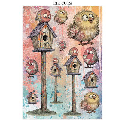 Stamperia Furry Friends 2 Junk Journal A5 Focus Points by Antonis Tzanidakis