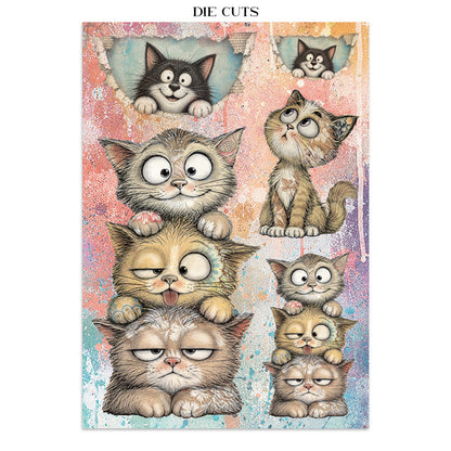 Stamperia Furry Friends 2 Junk Journal A5 Focus Points by Antonis Tzanidakis