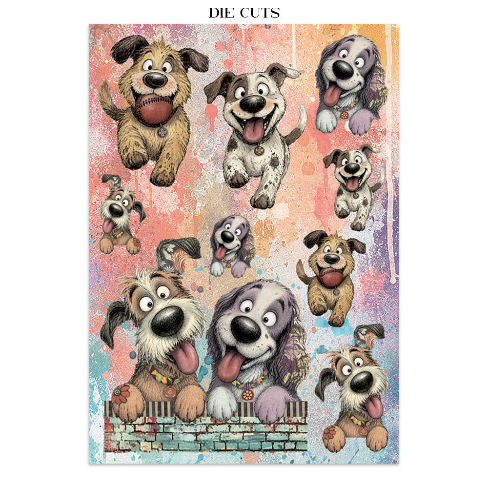 Stamperia Furry Friends 2 Junk Journal A5 Focus Points by Antonis Tzanidakis