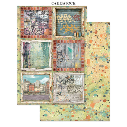 Stamperia Furry Friends 2 Junk Journal A5 Focus Points by Antonis Tzanidakis