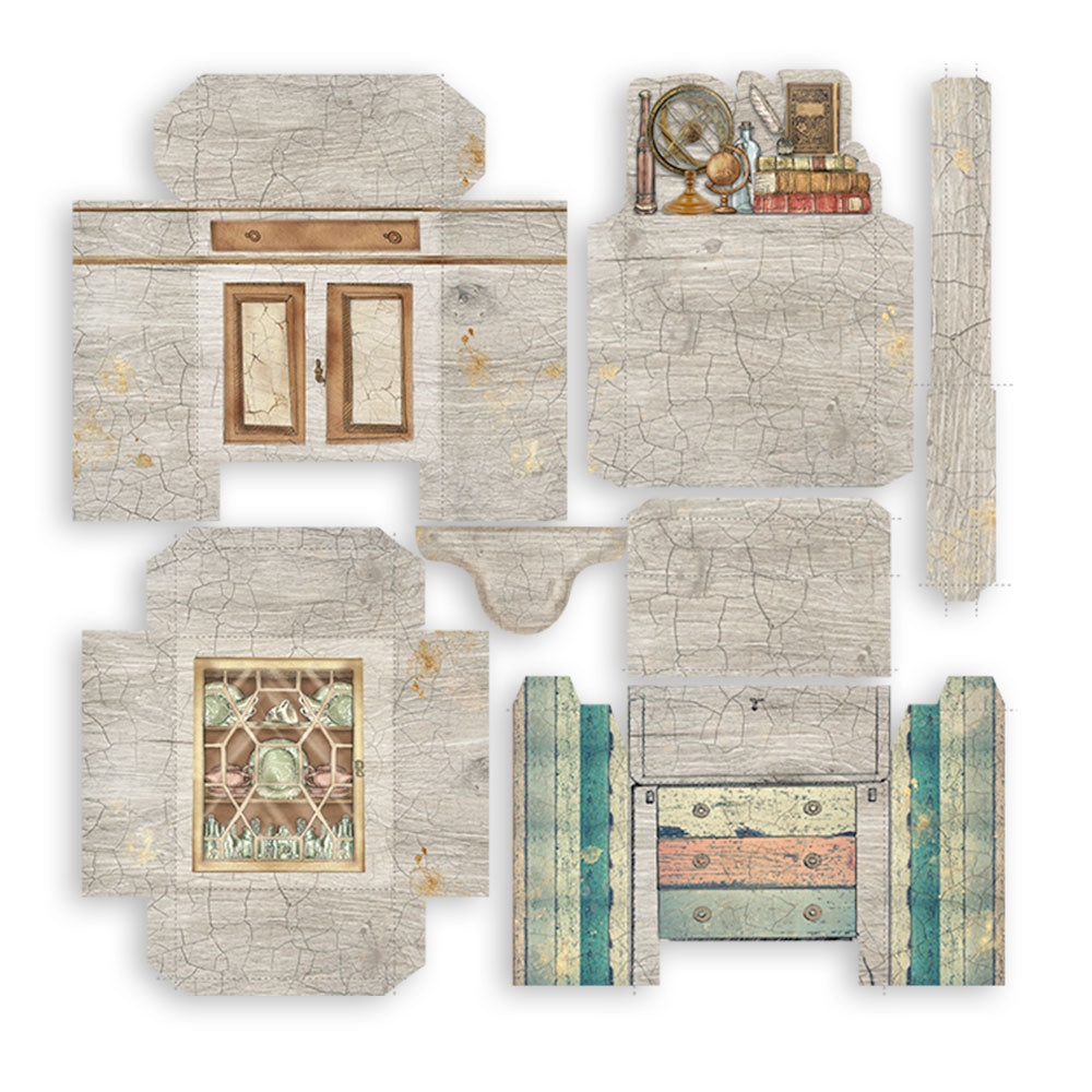Stamperia Pop Up Kit Lady Vagabond Lifestyle
