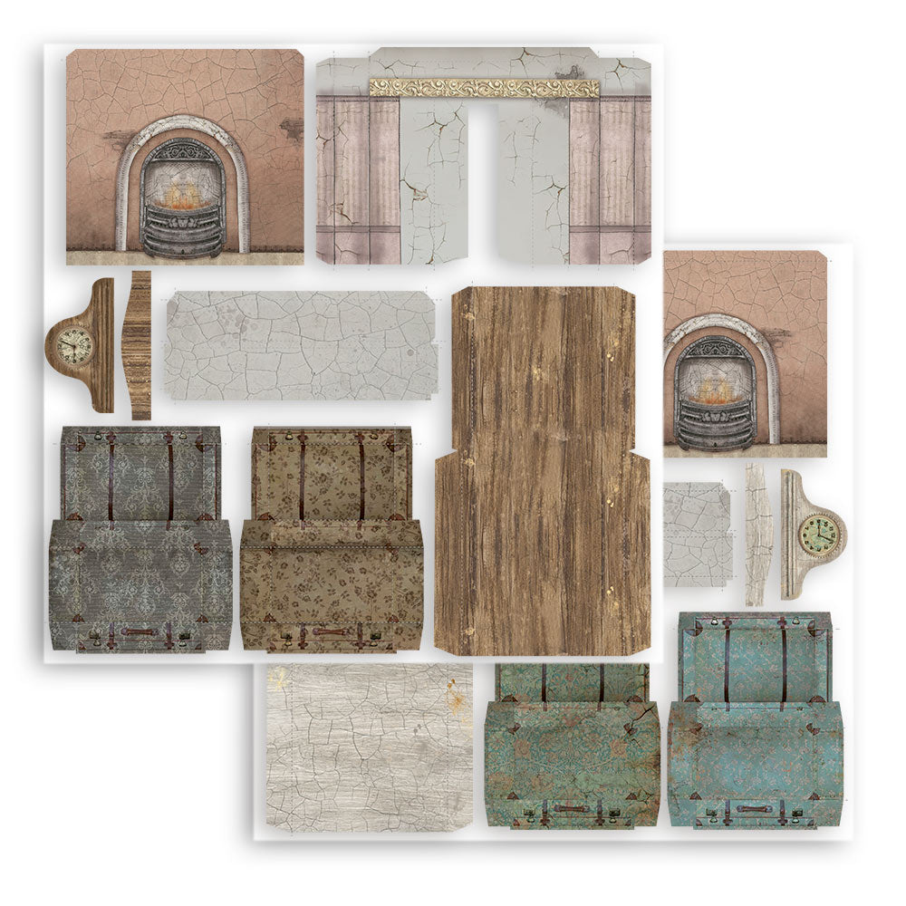 Stamperia Pop Up Kit Lady Vagabond Lifestyle