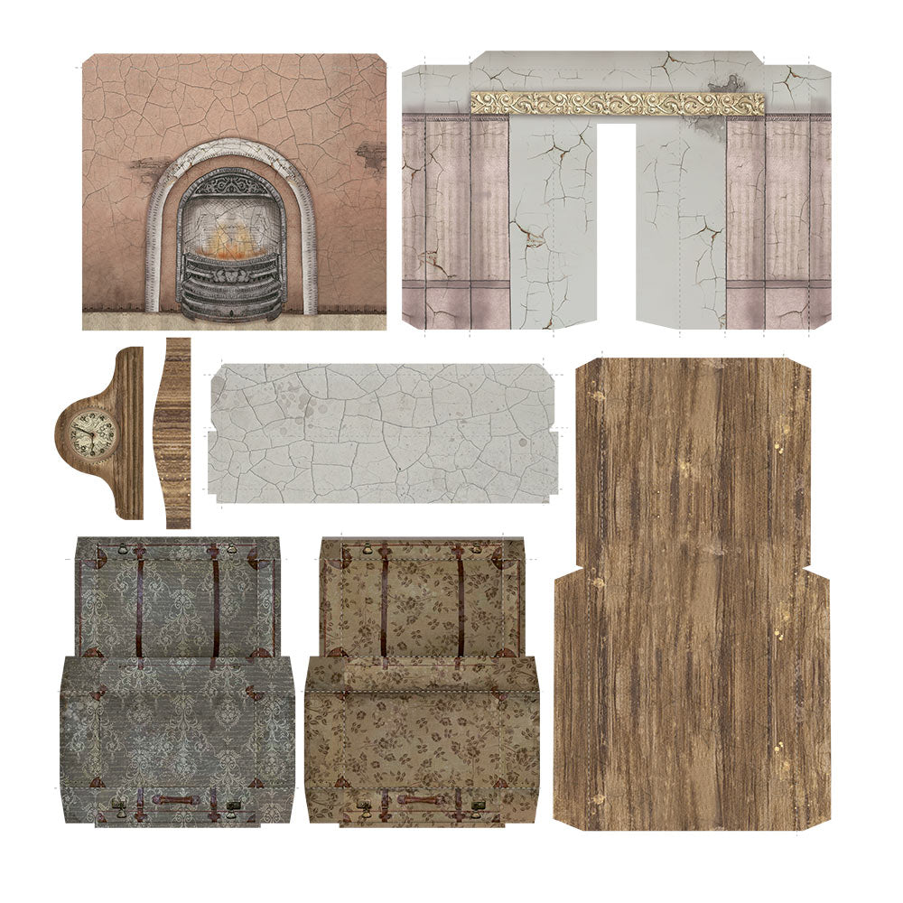 Stamperia Pop Up Kit Lady Vagabond Lifestyle