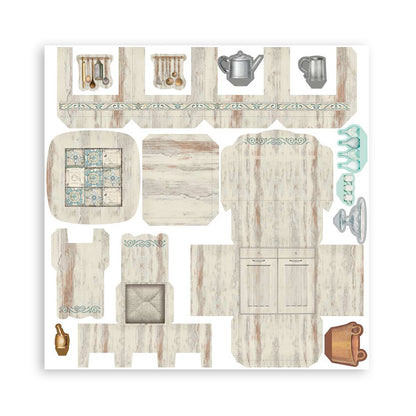 Stamperia Pop Up Kit Casa Granada