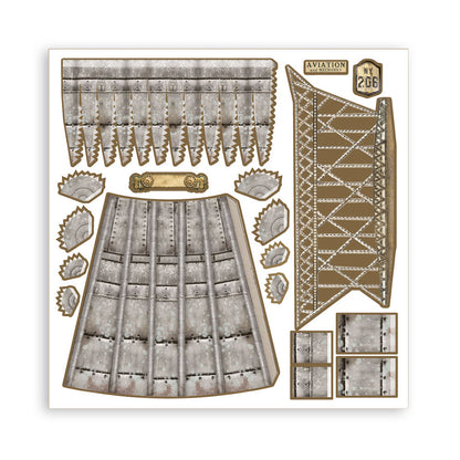 Stamperia Pop Up Kit Sir Vagabond Aviator