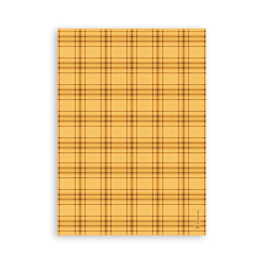 Stamperia Whispering Woods A5 Washi Pad (8pcs)