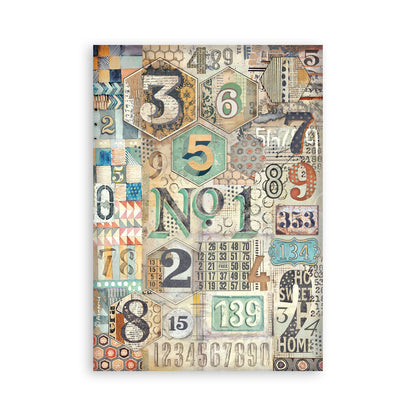 Stamperia Furry Friends A5 Washi Pad (8pcs)