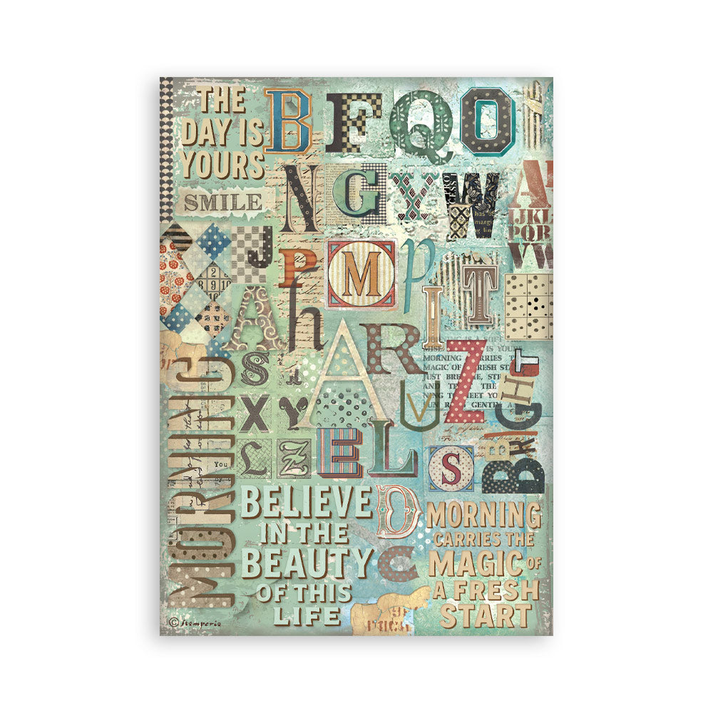 Stamperia Furry Friends A5 Washi Pad (8pcs)