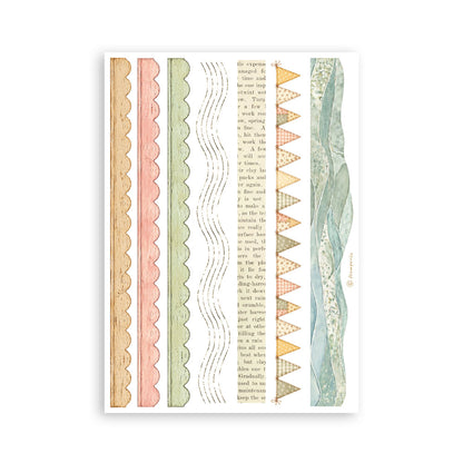 Stamperia CozyFamily A5 Washi Pad (8pcs)