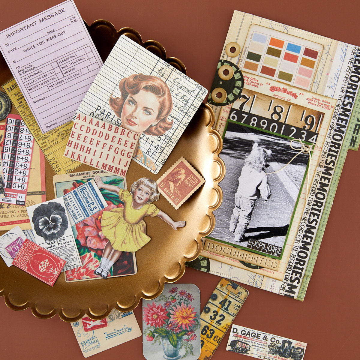 Spellbinders Turn the Page Book 10 Cardstock Die Cuts by Esther Glas