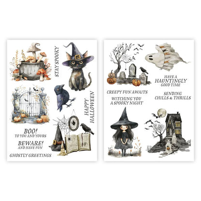 Spellbinders Rub-On Sheets - Stay Spooky